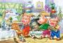 Castorland puzzle sestavljanke 24 mini "Volk in trije pujski"
