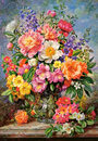 CASTORLAND PUZZLE SESTAVLJANKE  1000  " Junijski cvetovi v sijaju poletja "