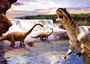 Castorland puzzle sestavljanke 120 Dinozavri   " Diplodocus "