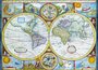 EUROGRAPHICS PUZZLE Sestavljanke 1000  " Antična karta Sveta "