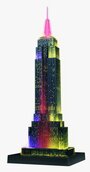 RAVENSBURGER PUZZLE  Sestavljanka 3 D 216 LED   " Empire State Building ponoči "