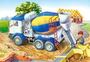 Castorland puzzle sestavljanke 24 mini " Tovornjak za beton, na gradbišču "