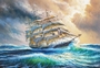 CASTORLAND PUZZLE SESTAVLJANKE  1000  " Jadranje kljub vsem preprekam "