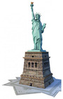 Ravensburger Puzzle Sestavljanka 3 D 108 Zgradbe ZDA  " Kip Svobode "