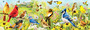 EUROGRAPHICS PUZZLE Sestavljanke 1000  "Ptiči v vrtu "