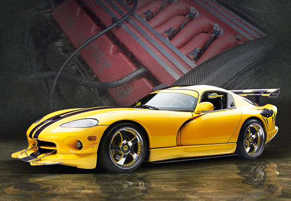 dodge viper sestavljanke