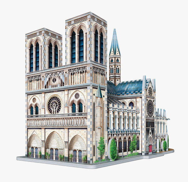 " Katedrala  Notre - Dame de Paris "