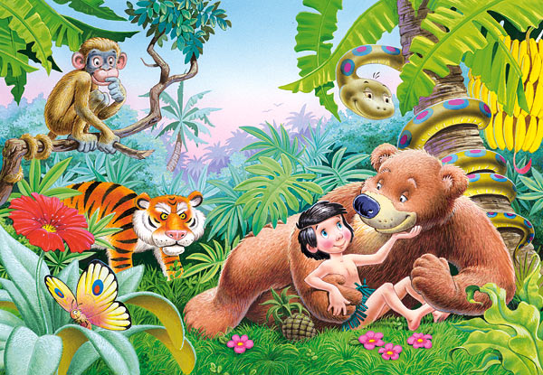 jungle book mowgli in balu