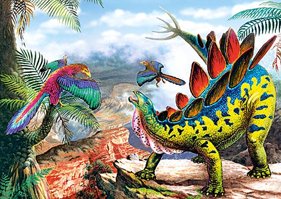 castorland puzzle sestavljanke dinozavri