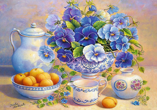 " Marelice in modre vijolice "
